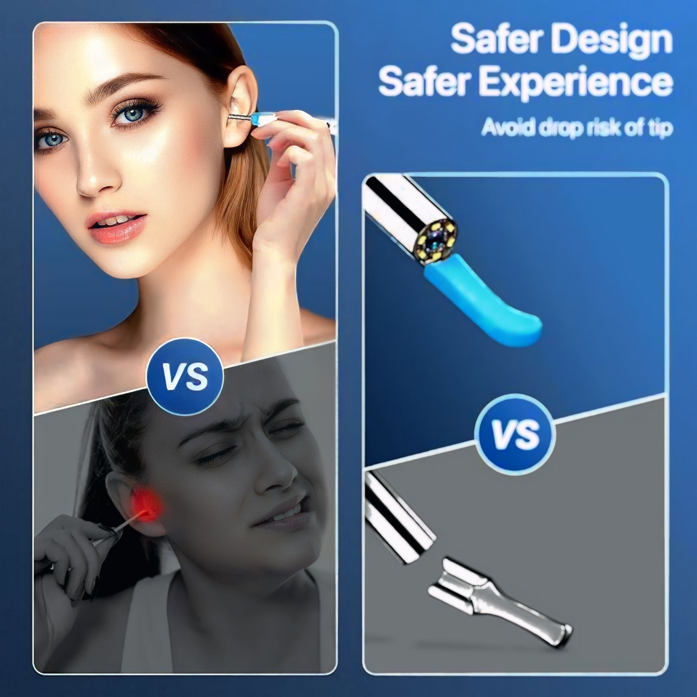 Smart Visual Ear Wax Cleaner with Camera | Safe Ear Cleaning