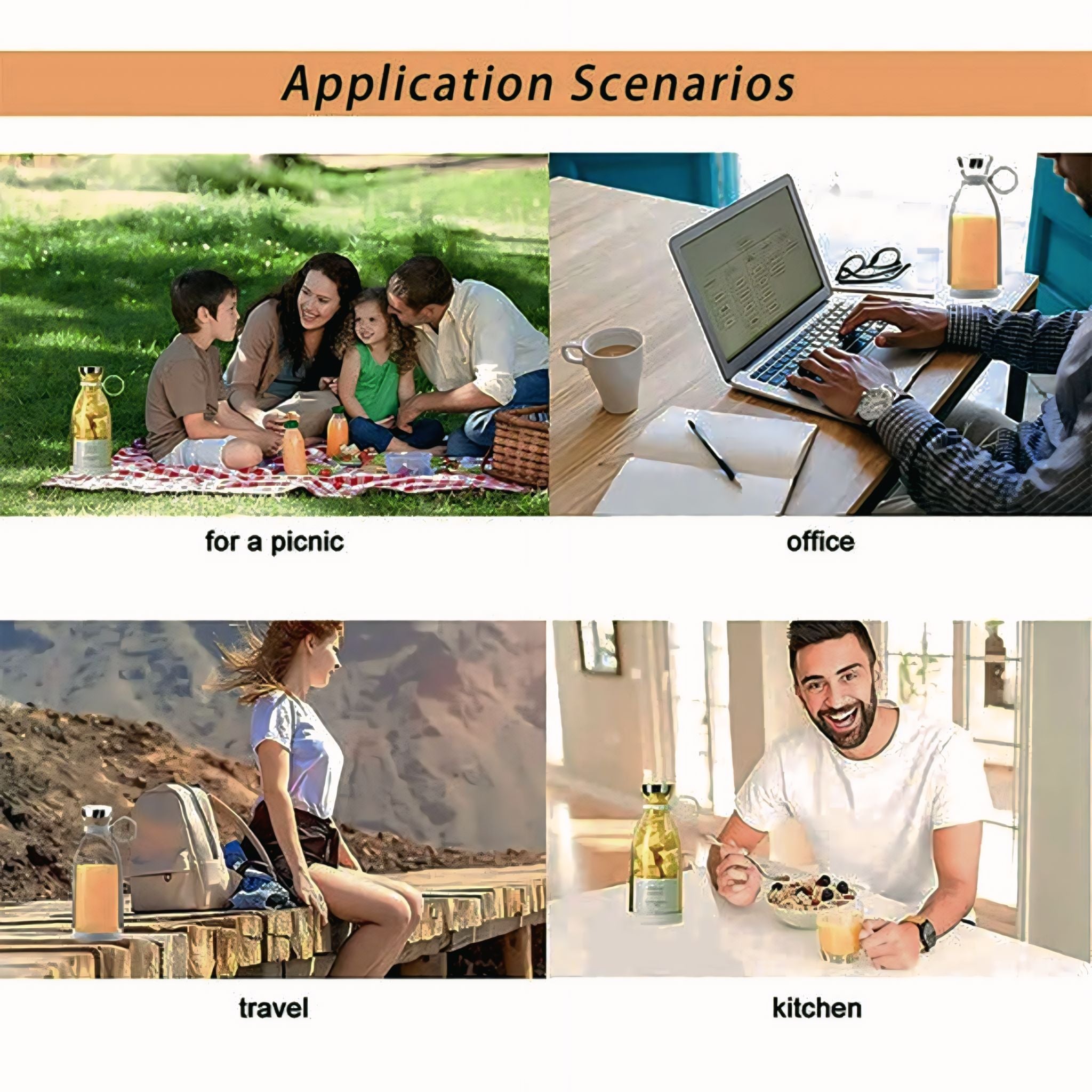 Portable Mini Juice Blender USB Rechargeable | Fayro