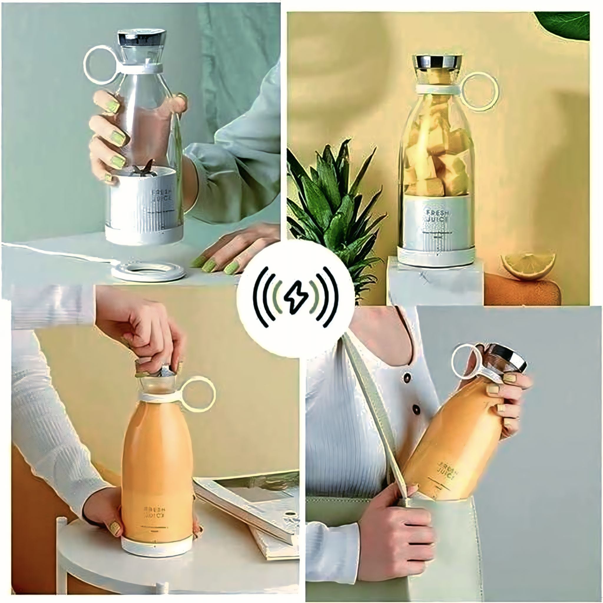 Portable Mini Juice Blender USB Rechargeable | Fayro